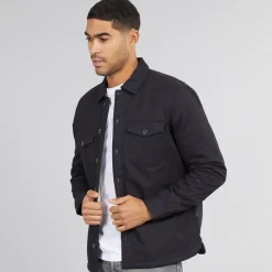 Herre Arbejdsmand Borg Overshirt Marine