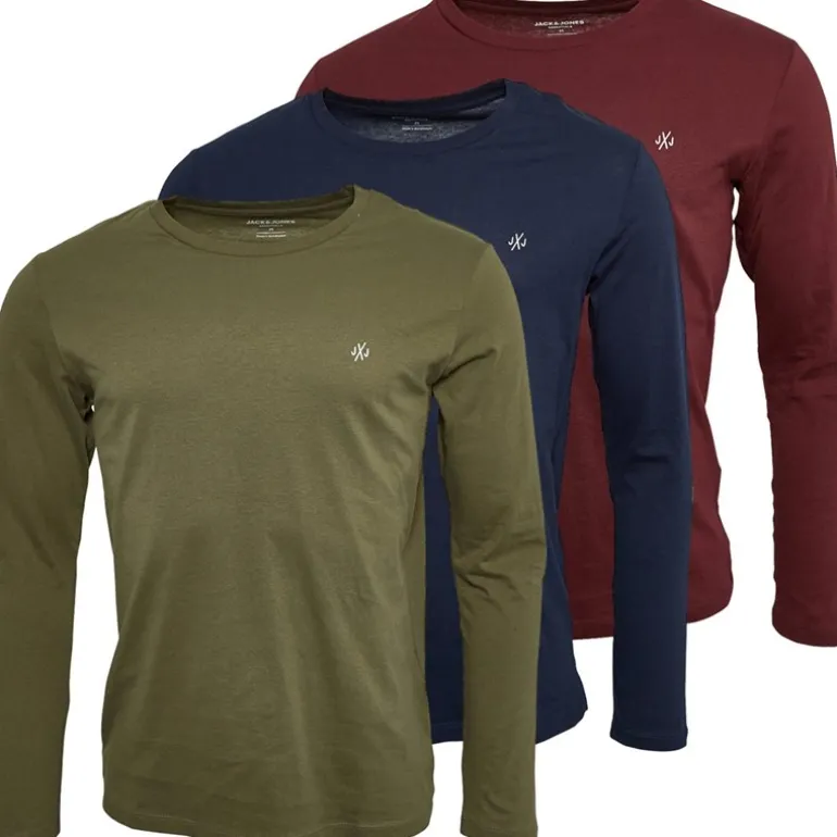 Herre Archie T-shirts med lange ærmer Flerfarvet