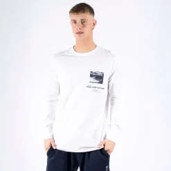 Herre Ardy Langærmet Top Hvid