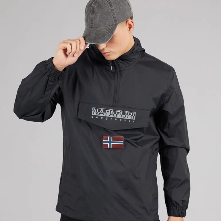 Herre Arper Lite Anorak Sort