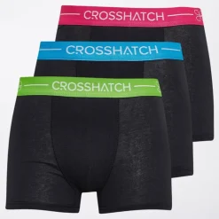 Herre Astral Tre Pak Bokser Sort