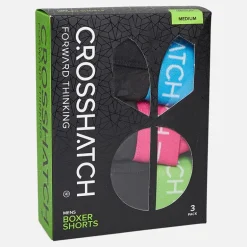 Herre Astral Tre Pak Bokser Sort