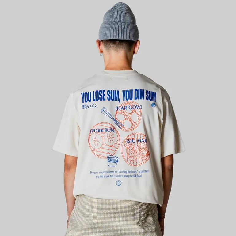 Herre Baine Dim Sum T-shirt Off White
