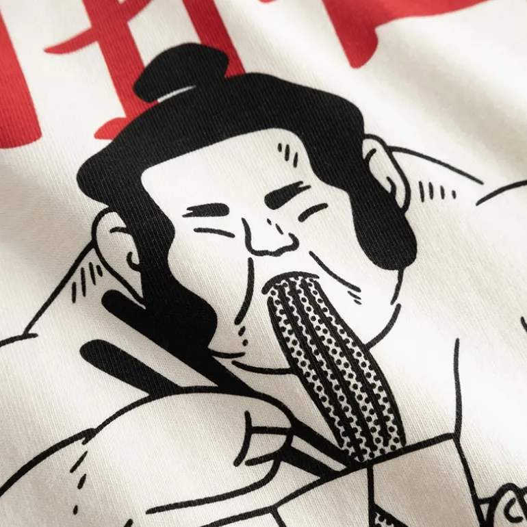 Herre Baine Sumo T-shirt Off White