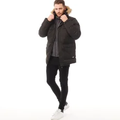 Herre Baldwin Isoleret Vandafvisende Parka Sort