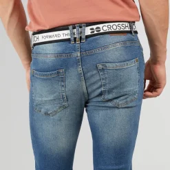 Herre Barbeck Slim Fit Jeans Stonewash