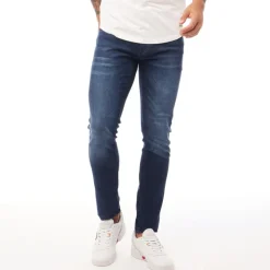 Herre Barbeck Slim Fit Jeans Mørk Vask