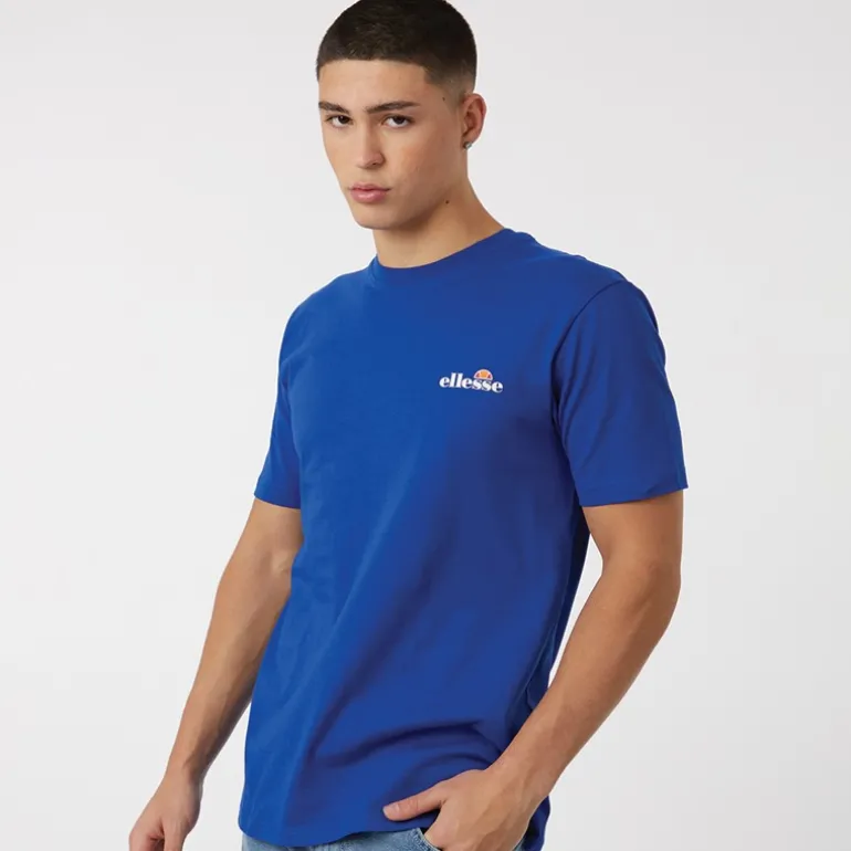 Herre Benzina Heritage Baglogo T-shirt Kongeblå