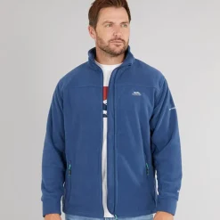 Herre Bernal Full Zip Fleece Jakke Blå Tone