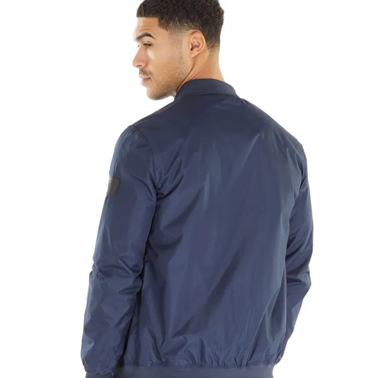 Herre Bomberjakke Blå