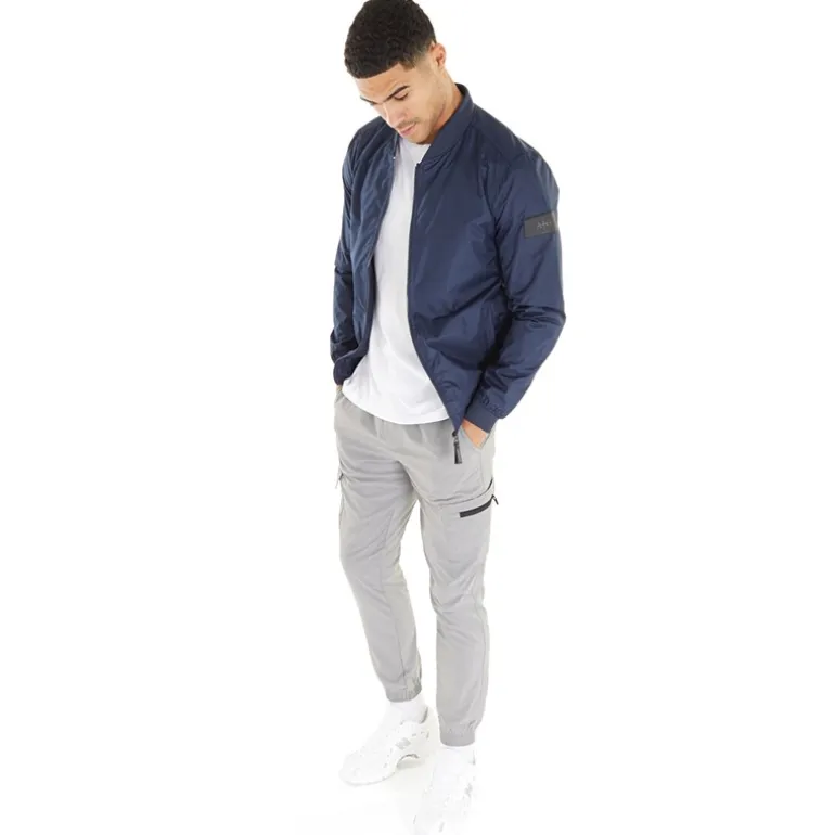 Herre Bomberjakke Blå