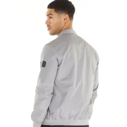 Herre Bomberjakke Lysegrå