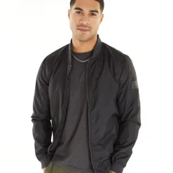 Herre Bomberjakke Sort