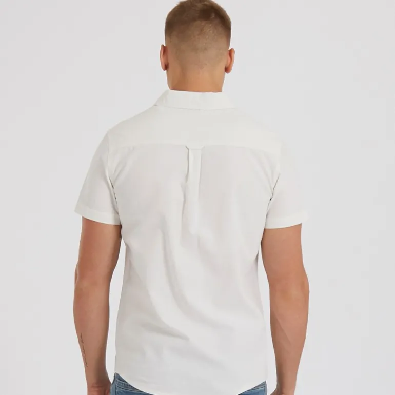 Herre Bowdon Skjorter med korte ærmer beige