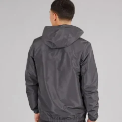Herre Callum Anorak Jakke Dark Grey