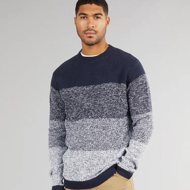 Herre Cameron Rundhals Trøje Blå