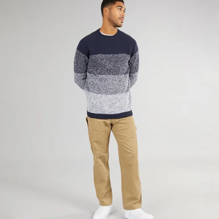 Herre Cameron Rundhals Trøje Blå