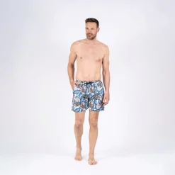 Herre Cancun Badeshorts Stjerne Blå