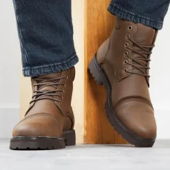 Herre Chesterley Støvler Med Tåkappe Brun