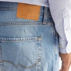 Herre Chris SQ 957 Relaxed Fit Jeans Blå Denim