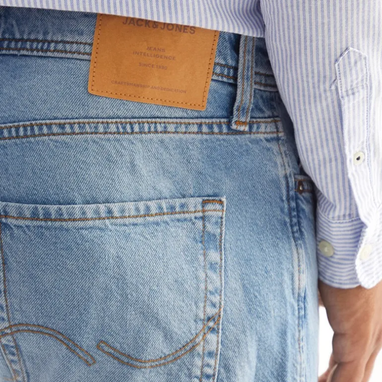 Herre Chris SQ 957 Relaxed Fit Jeans Blå Denim