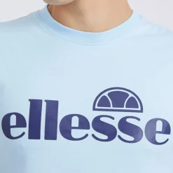 Herre Cleffios Logo T-Shirt Lyseblå