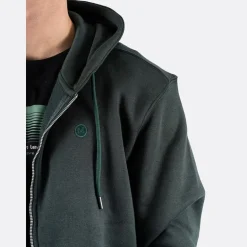 Herre Colin Cardigan Dyb Grøn