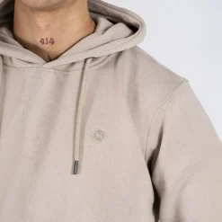 Herre Colin Hættetrøje Lys Sand