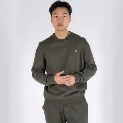 Herre Colin Sweatshirt Dyb Grøn