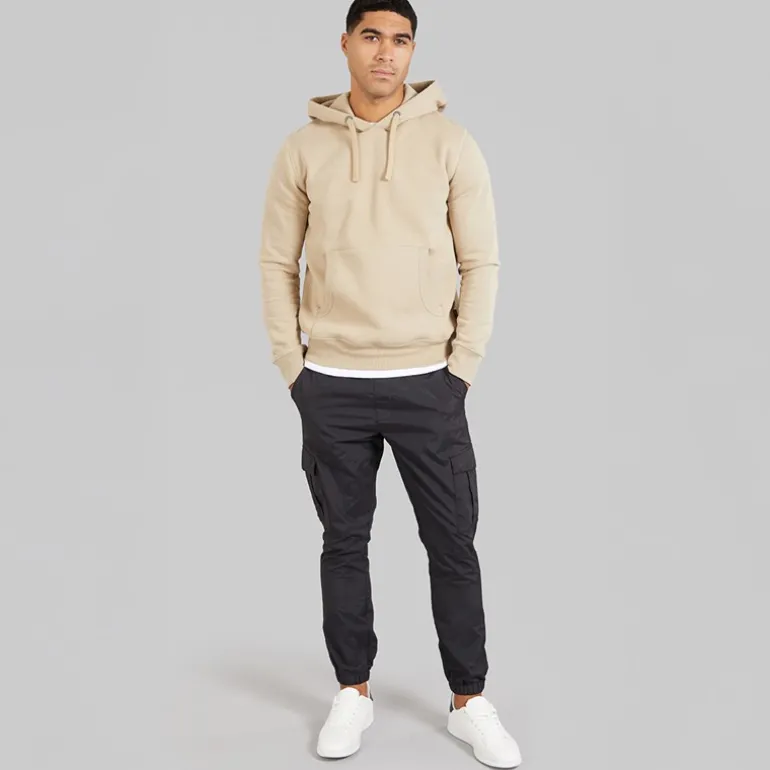 Herre Combat Tech Cargo Bukser Sort