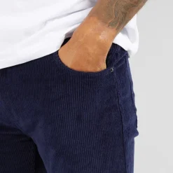 Herre Cordsome Bukser Marineblå