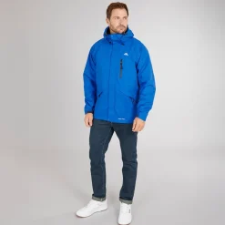 Herre Corvo Vandtæt Hætte Skal Jakke Blå