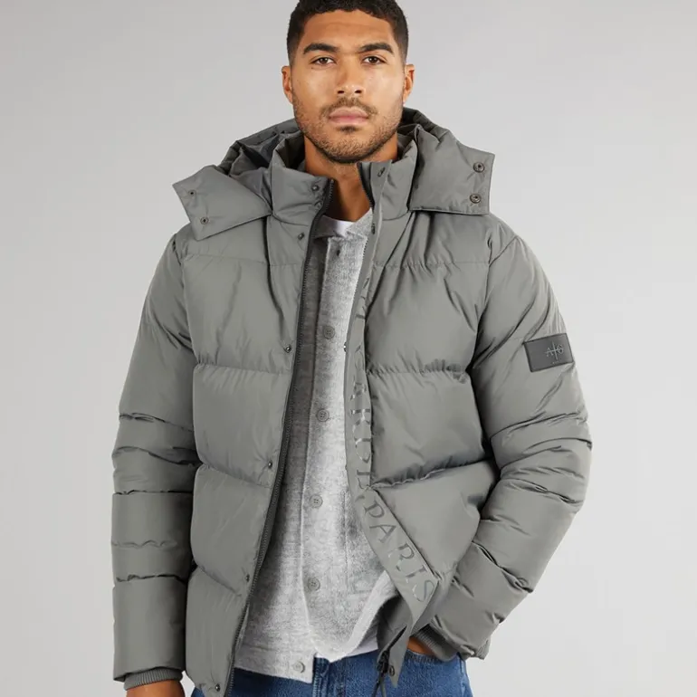 Herre Cottian Puffer Jakke Koksgrå