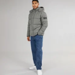 Herre Cottian Puffer Jakke Koksgrå