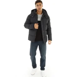 Herre Cottian Pufferjakke Sort