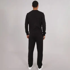 Herre Crew Træningsdragt Sort