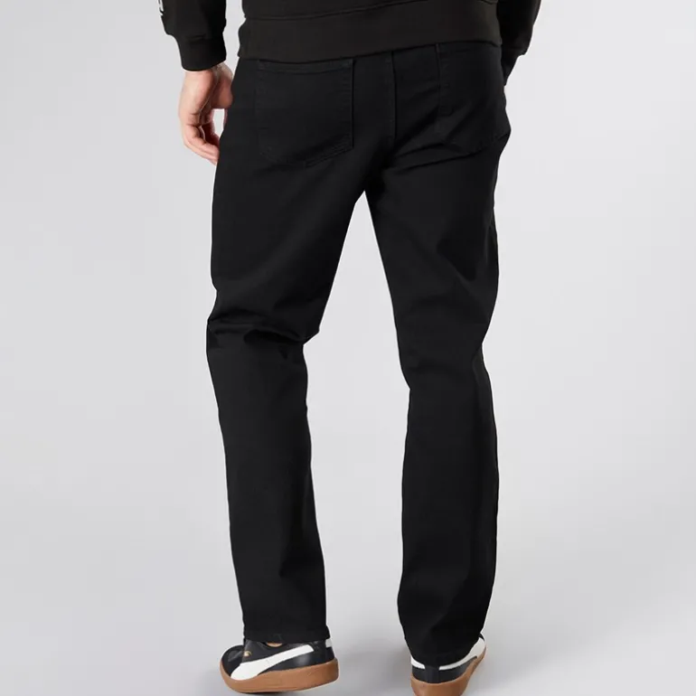 Herre Dalesman Relaxed Fit Jeans Sort Vask