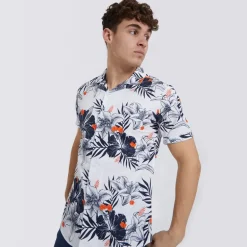 Herre Dishan Skjorter med korte ærmer Hvid