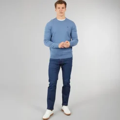 Herre Draker Straight Jeans Mørk Vask