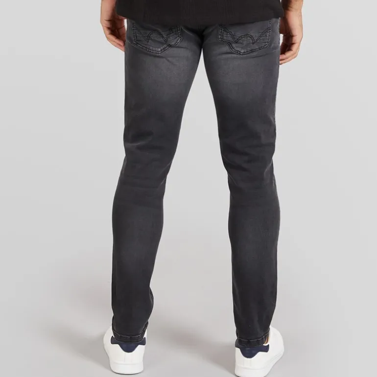 Herre Duck And Cover Maylead Slim Jeans Sort