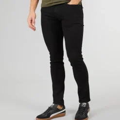 Herre Durtan Slim Fit Jeans Sort Vask