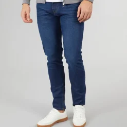Herre Durtan Slim Fit Jeans Mørkevask