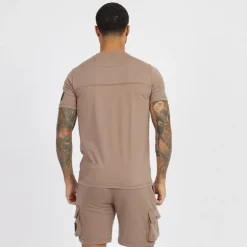 Herre Elation Co-Ord Sæt Brun