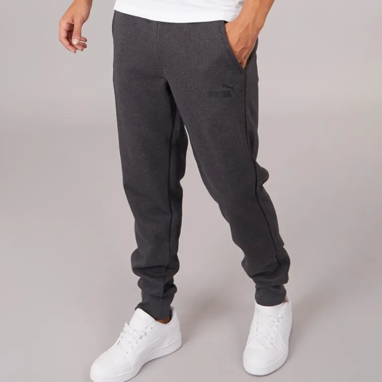 Herre Essentials Logo Joggers Dyb Grå Heather