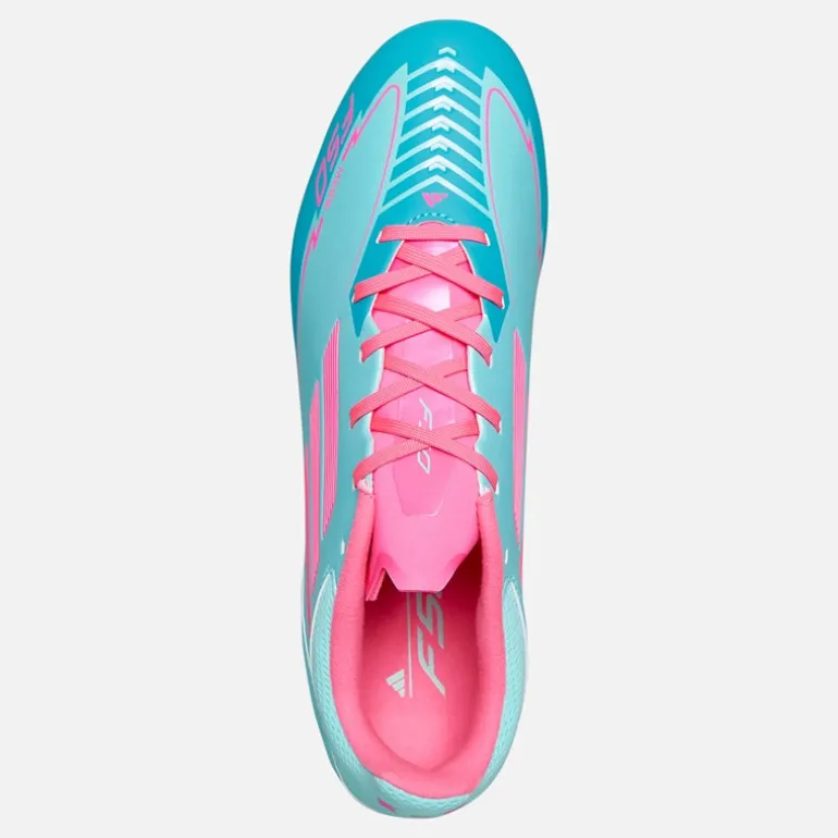 Herre F50 League Messi La Vida Tropical Pack FG/MG Fast/Multi Ground Fodboldstøvler Flash Aqua/Lucid Pink/Lucid Cyan