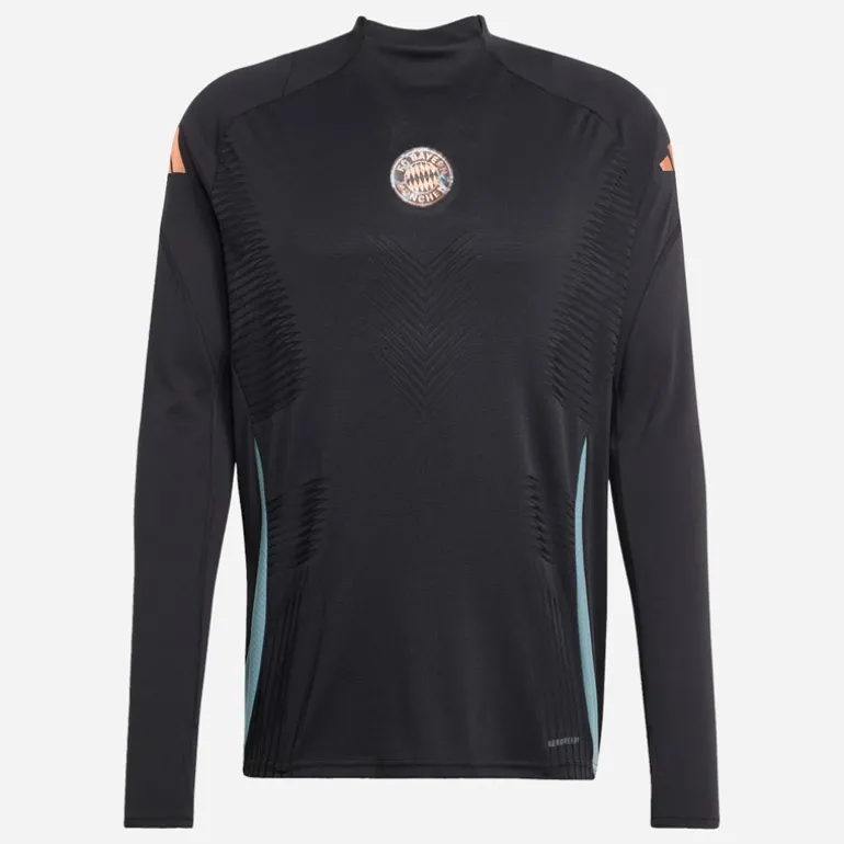 Herre FCB FC Bayern München Pro Træningstop Sort