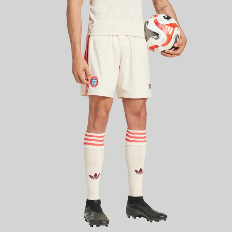 Herre FCB FC Bayern München 24/25 Ægte Tredje Shorts Linen