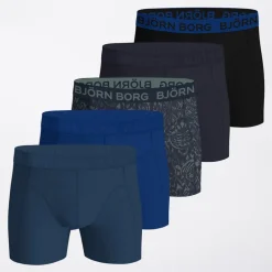 Herre fem pak bomuld stretch boxers Multipack 2
