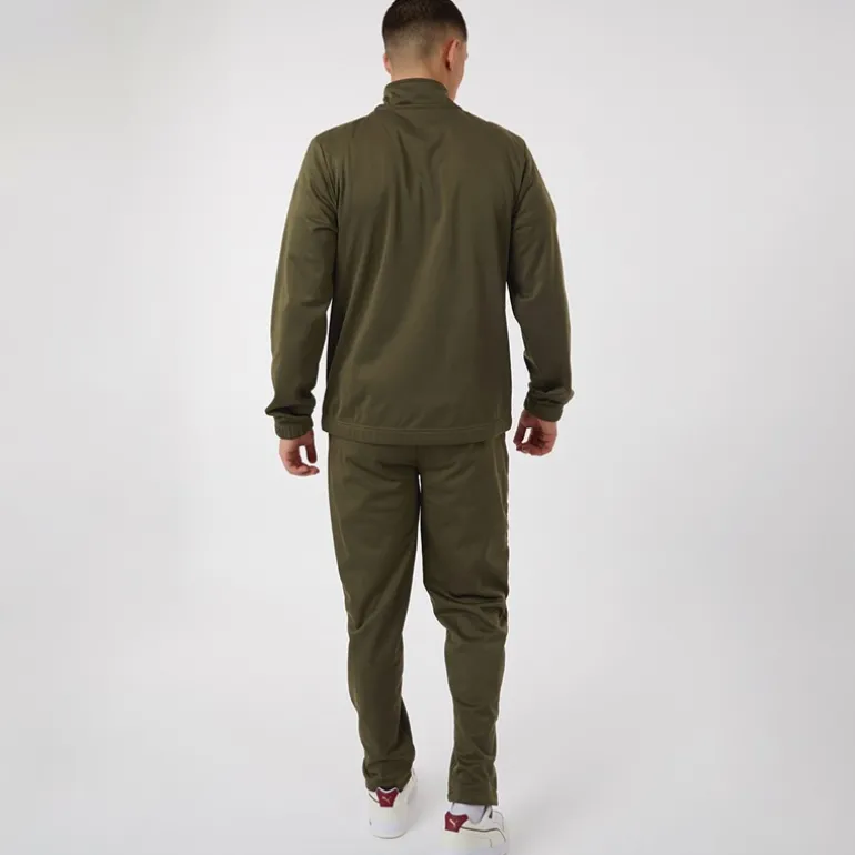 Herre Ferrari Poly Tracksuit Khaki