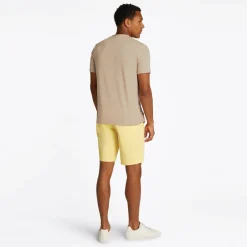 Herre Flag Box T-Shirt Sandalwood